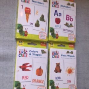 Eric Carle Learning Flash Cards Set -